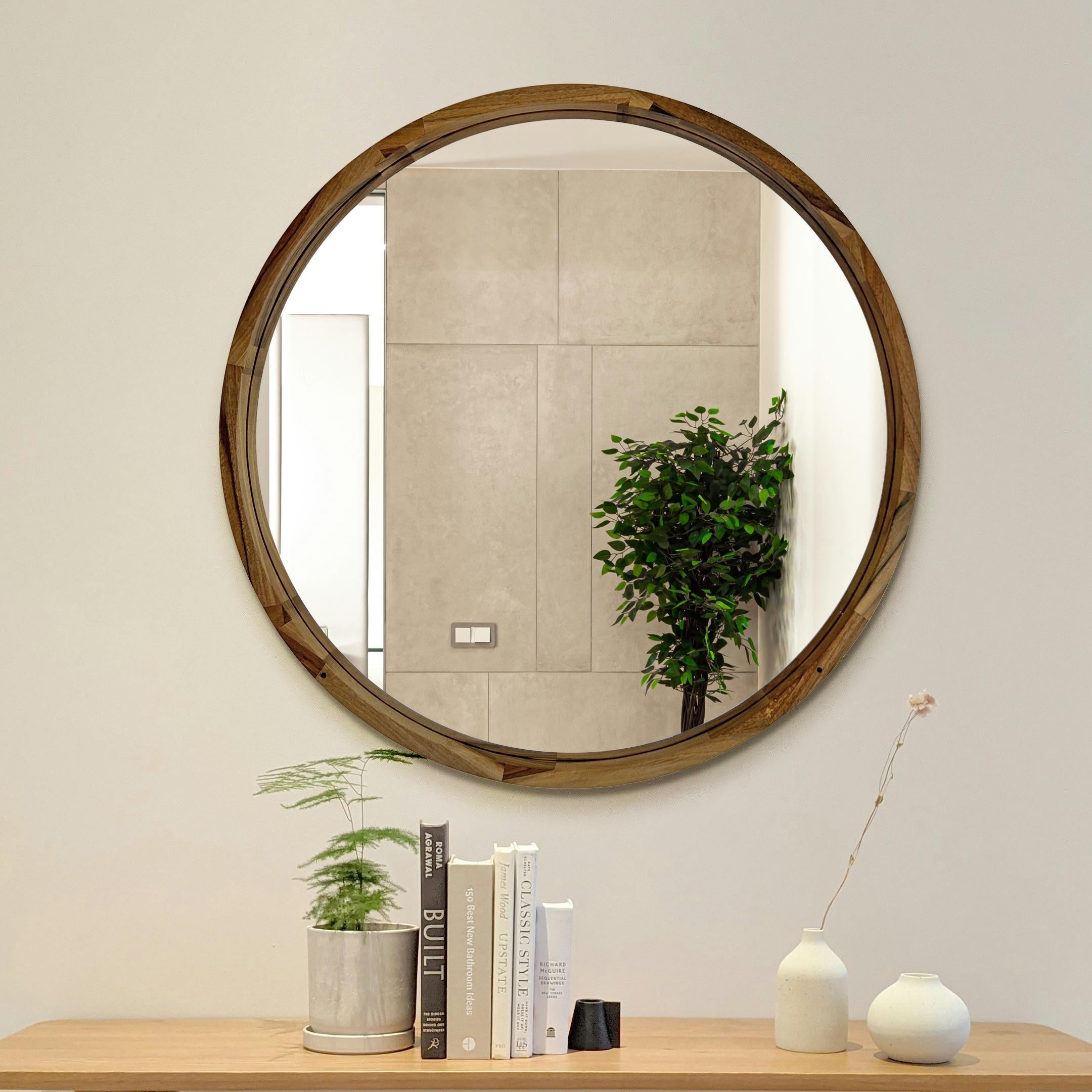 Wood Wall Mirrors